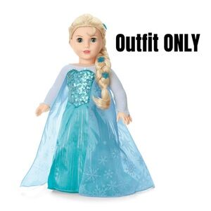 American Girl Disney Frozen Elsa’s Meet Outfit 18” Doll